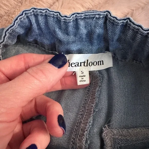 Women's Blue Wide-Leg Jeans - Picture 4 of 8